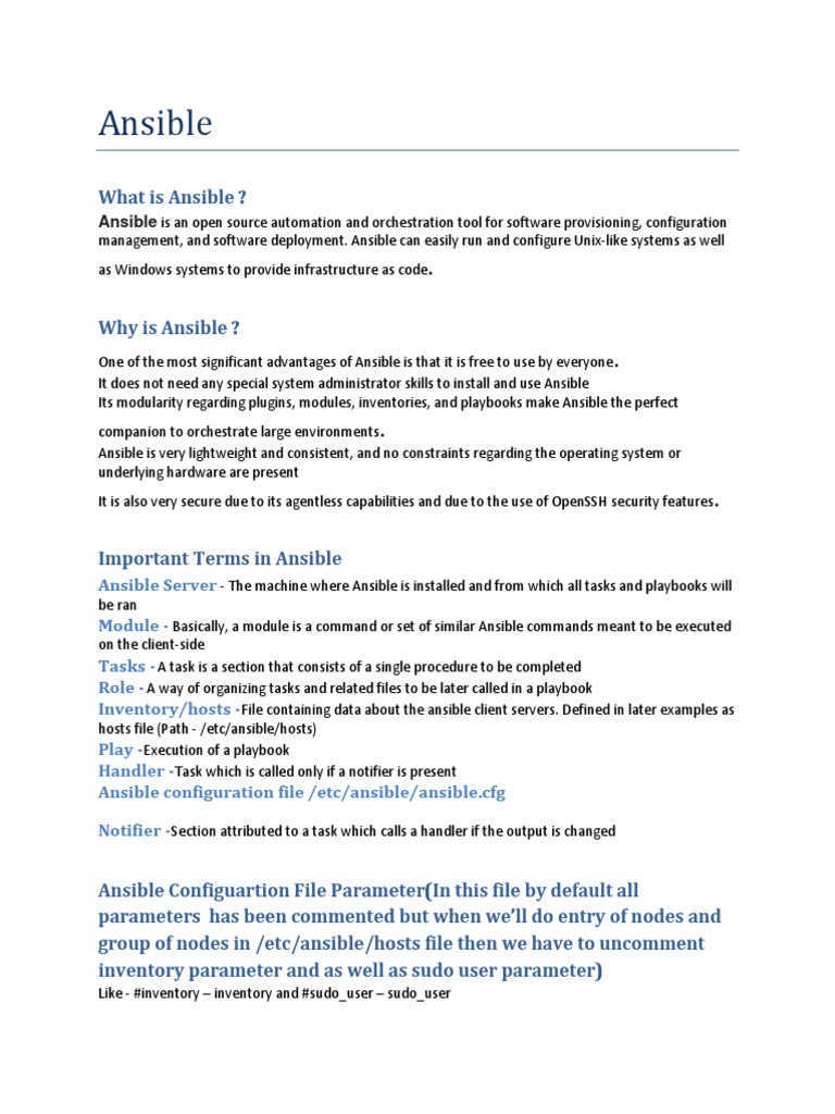 Ansible for IT Professionals | PDF | Computing | Software