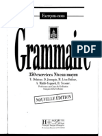 Exercons Nous 350 Exercices de Grammaire Niveau Moyen