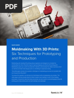 Moldmaking With 3D Prints:: Six Techniques For Prototyping and Production