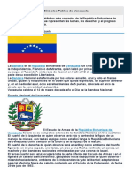 Símbolos Patrios de Venezuela