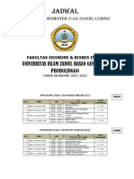 Jadwal UAS Ganjil 2021-2022 Luring