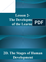 Lesson 2D Human Development Stages