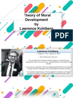 Theory of Moral Development by Lawrence Kohlberg