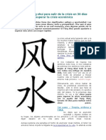 5 Pasos Feng Shui para Salir de La Crisis en 30 Días