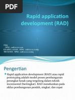 Metode Rapid Application Development (RAD) | PDF