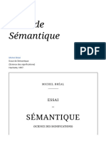 Essai de Sémantique - Wikisource