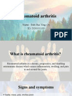 PBL 3 - Rheumatoid Arthritis