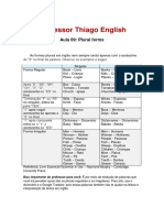 material plural forms esa atualizado