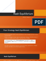 Nash Equilibrium - Chapter 9