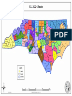 N.C. Lawmakers Passed This District Map For The N.C. Senate On Thursday