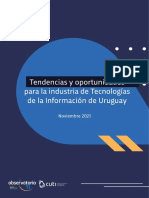Informe Tendencias y Oportunidades para La Industria de Tecnologias de La Informacion de Uruguay