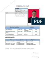 Curriculum Vitae Iwan Simatupang