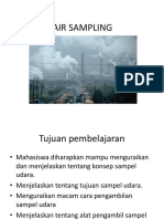 Air Sampling Pertemuan Ke 10