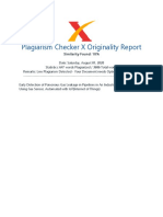 Plagiarism Checker X Originality Report: Similarity Found: 18%