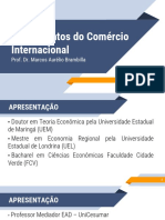 Fundamentos Do Comércio Internacional - Apresentação