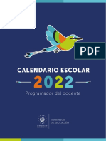 Calendario 2022