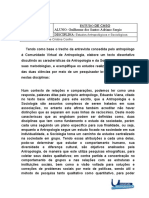 Estudo de Caso - Antropologia e Sociologia