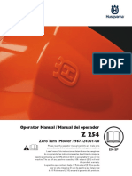 Operator Manual / Manual Del Operador Zero Turn Mower / 967324301-00