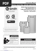 A.O. Smith Del 6 Den 52 O&m Manual