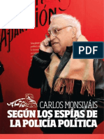 Carlos Monsiváis según la DFS