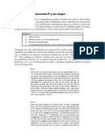 Clasificación de direcciones IP y rangos