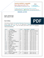 Camatec Engineering & Construction Co. Ltd. - Demand Note - Cambodia