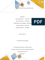 508563563 Unidad 1 Paso 2 Explicacion Teorica de La Psicopatologia Rubrica de Evaluacion y Entrega de La Actividad