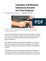 10 Examples of Defensive Gun Use Show Second Amendment's Purpose