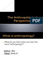 Online Powerpoint The Anthropological Perspective