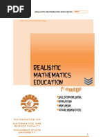 Download Realistic Mathematics Education by Azizah Noor SN55976849 doc pdf