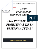 Problems in Mexican Prisons