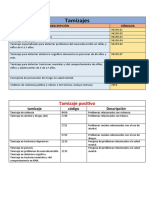 Codigos de Tamizaje