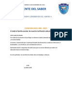 Comunicado 006