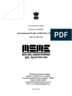 Government of India Ministry of MSME Brief Industrial Profile of Thoubal District (MANIPUR