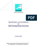 Specification and Guidelines for Self-Compacting Concrete