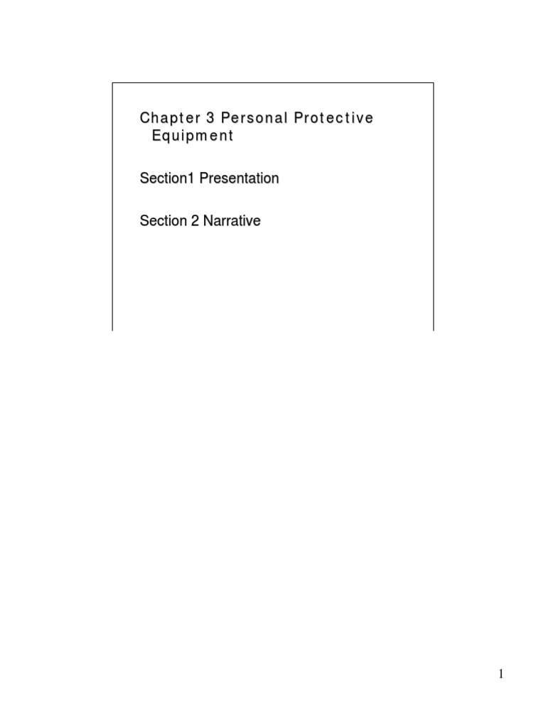 PPE Guidelines and Hazard Assessment | PDF | Personal Protective ...