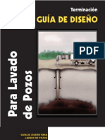 Guía de diseño de lavado de pozos en