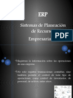 Sistemas de Planeación de Recursos Empresariales