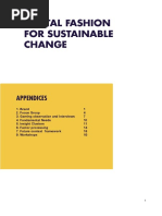 Digital Fashion For Sustainable Change: Appendices