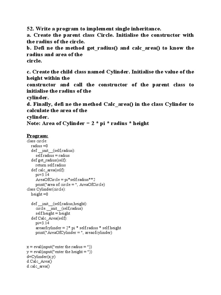 Python Pro 51 To 64 Ashish | PDF | Area | Parameter (Computer Programming)