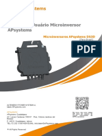 Bf320 4303617102 Apsystems Microinverter Ds3d For Brazil User Manual Rev1.0 2022-01-22 PT