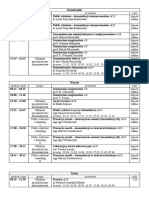 Studia Stacjonarne II Stopnia II Rok