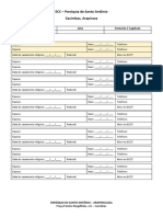 Formulário de Recadastramento ECC 2022