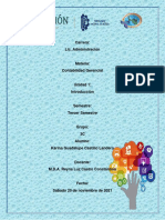 Act. 2. Mapa Conceptual. Contabilidad Gerencial, Karina Guadalupe Castillo Landero