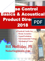 Noise Control Product Directory 2018: Basics & Acoustical