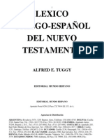 Lexico Griego-Español NT. Alfred Tuggy