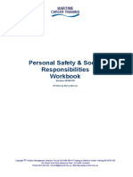 Personal Safety & Social Responsibilities Workbook: Written by Barry Barnes