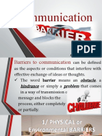 Barriers in Communication - Kevin Jay L. Arienda