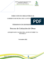 Proceso de Cotización de Obras