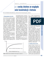 (R) Raczkiewicz W, Skurcz Betonu - Cechy Istotne Ze Wzgledu Na Projektowanie Konstrukcji Z Betonu (2012)